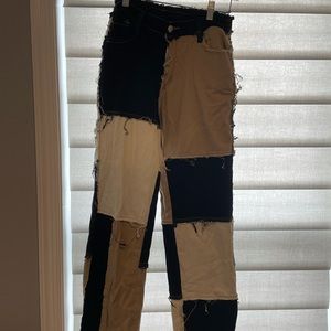 Funky Patchwork Pants